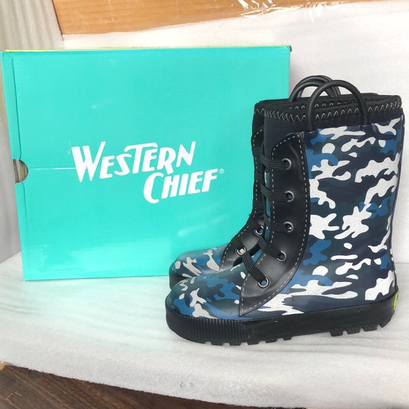Western Chief Other - NIB Western Chief Boys Camo Rainboot Neoprene